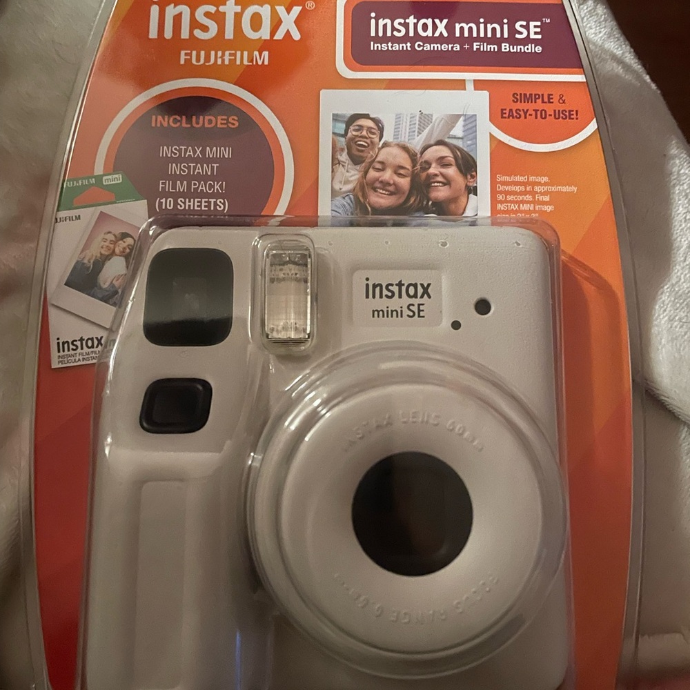 Fujifilm Instax Mini SE Grey Instant Film Camera